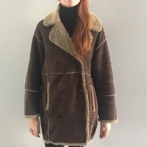 Tehen sheep skin coat size 3